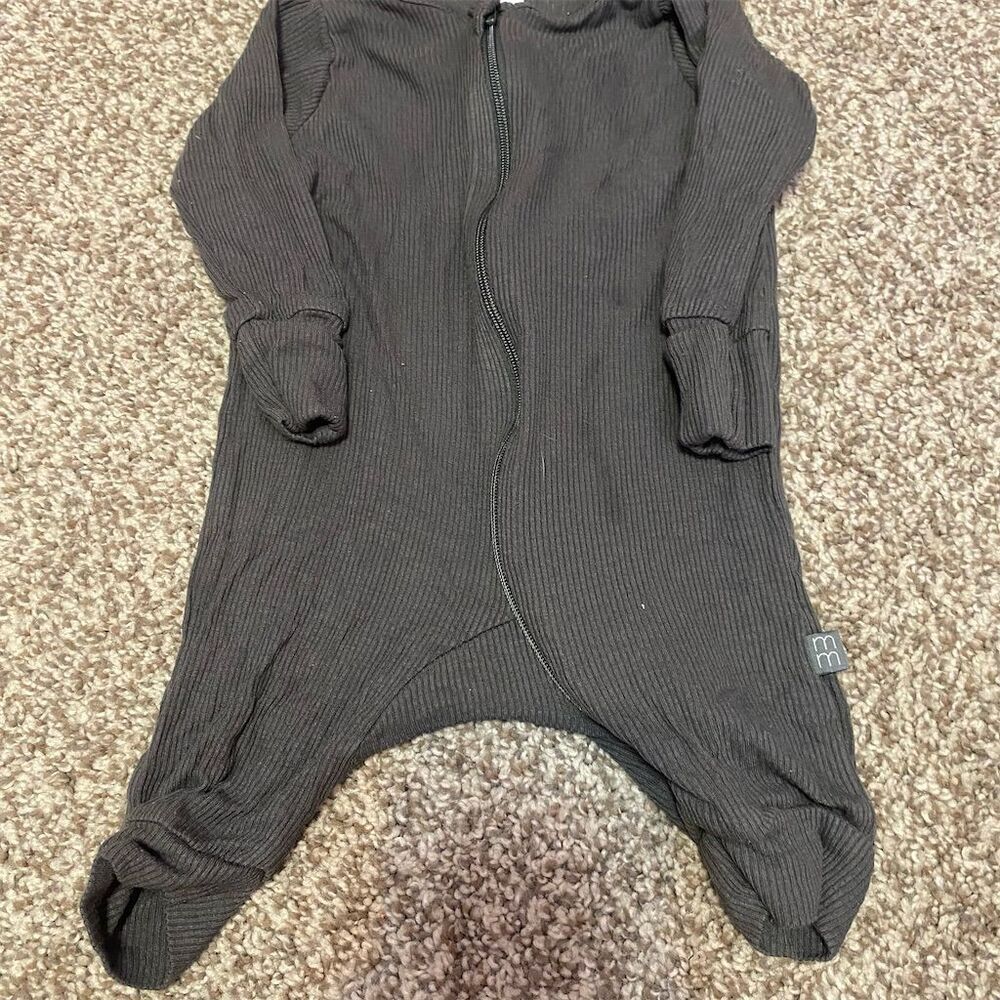 Modern Moments by Gerber Unisex Baby Long Sleeve Coverall 0-3 Months Black